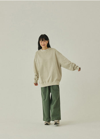 Sweatshirt Pigment - cream