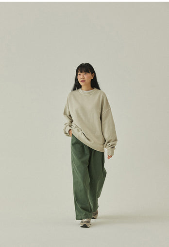 Sweatshirt Pigment - cream