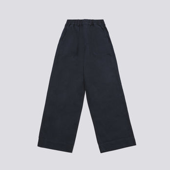 Pantalon OneTuck large Fatigue - Marine