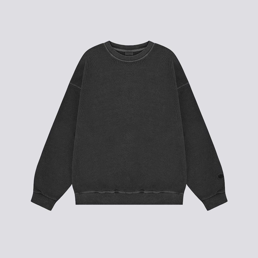 Sweatshirt Pigment - gris foncé