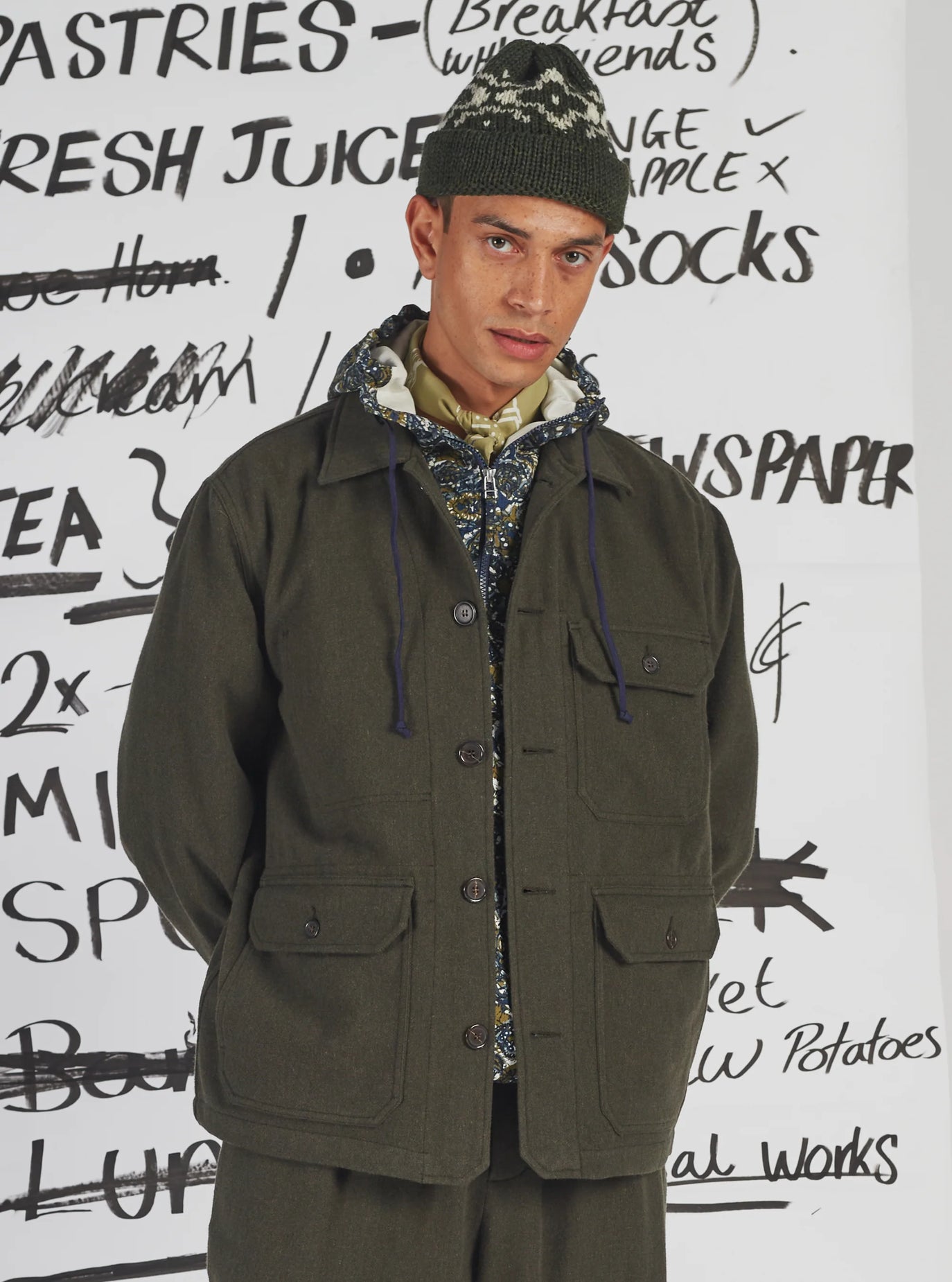 Veste UTILITY  - OLIVE