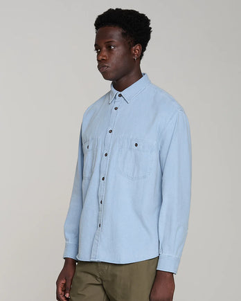 Chemise Worker - Bleu Denim