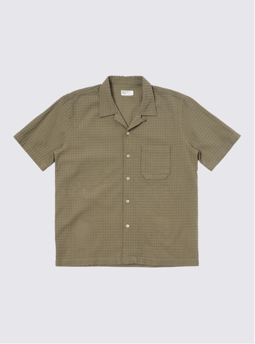 Chemise à manches courtes Delos - Olive