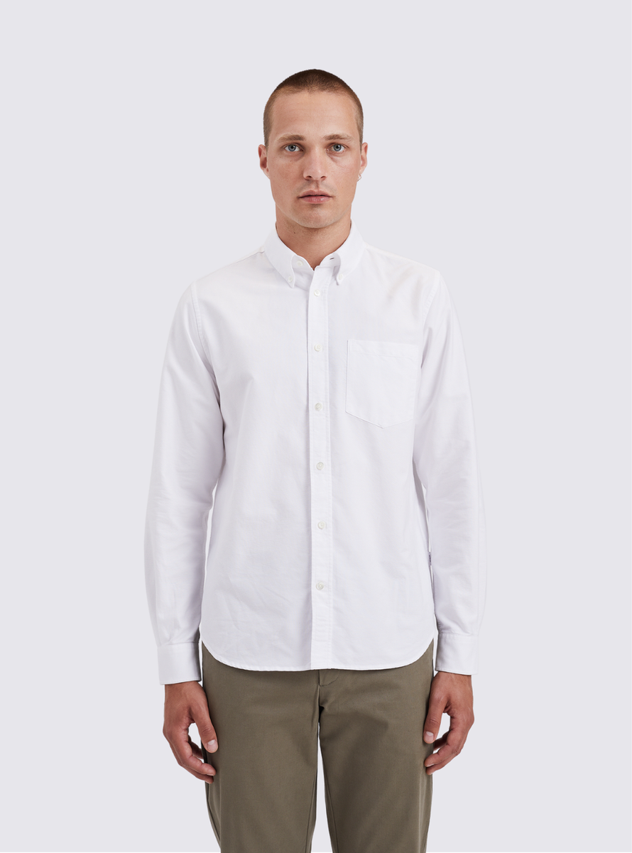 Chemise en Oxford Algot - Blanc