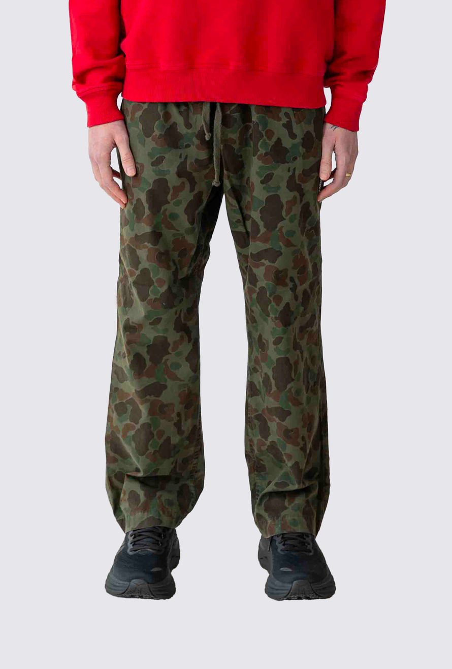 Pantalon Alberto Camo - vert militaire