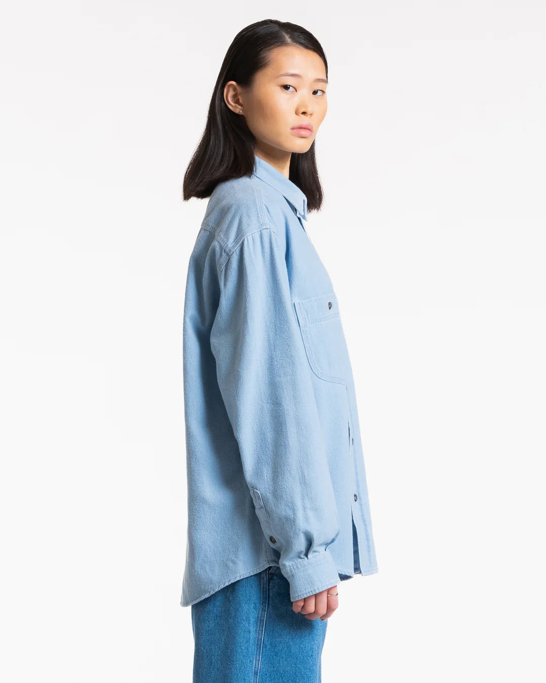 Chemise Worker - Bleu Denim