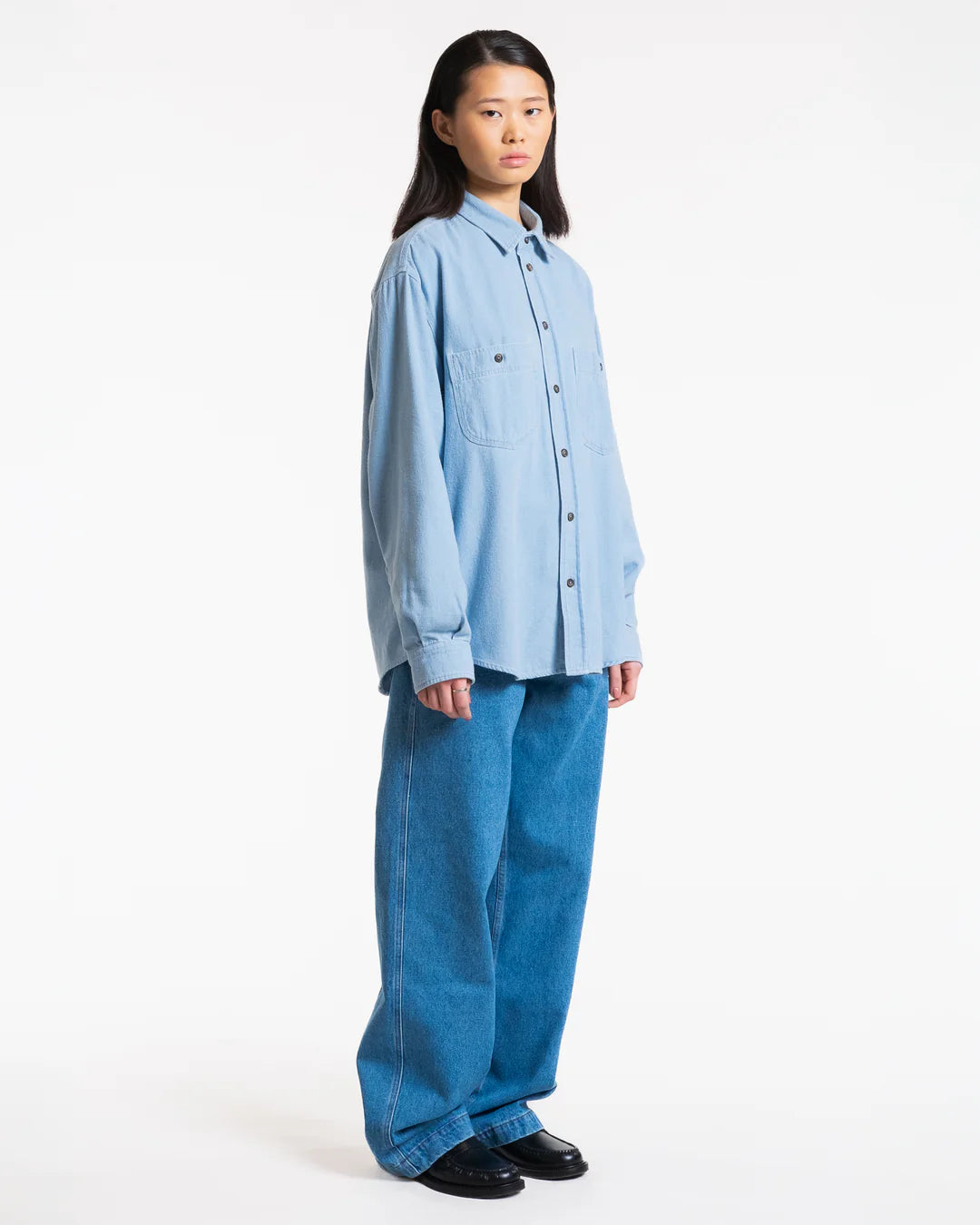 Chemise Worker - Bleu Denim