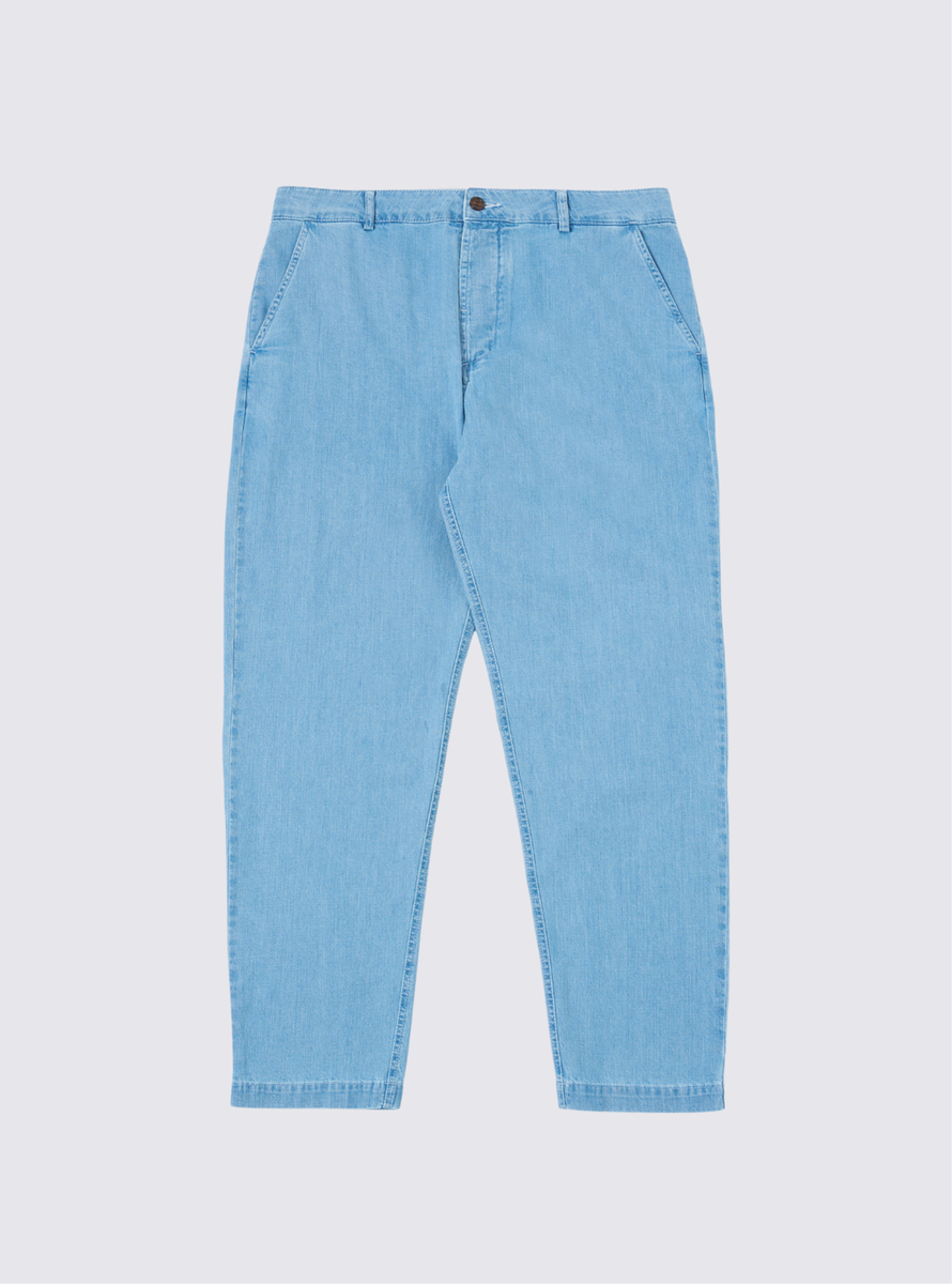 Pantalon Oxford Denim lavé 8oz - Indigo