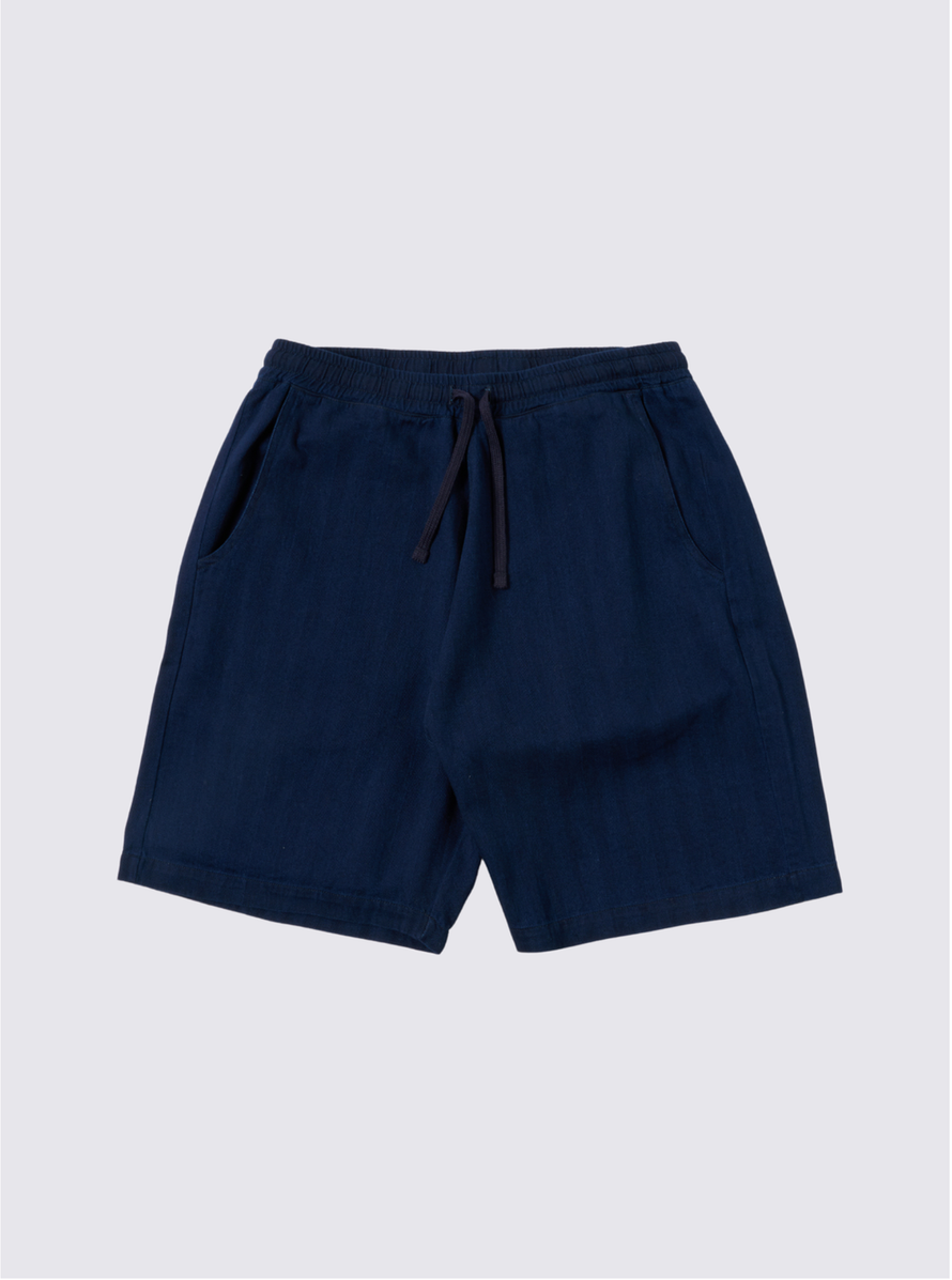 Short Herringbone - Indigo