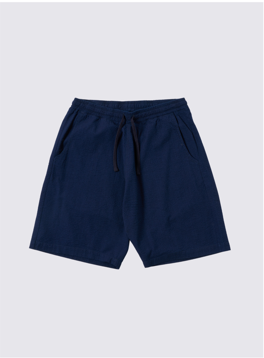 Short en seersucker - Indigo