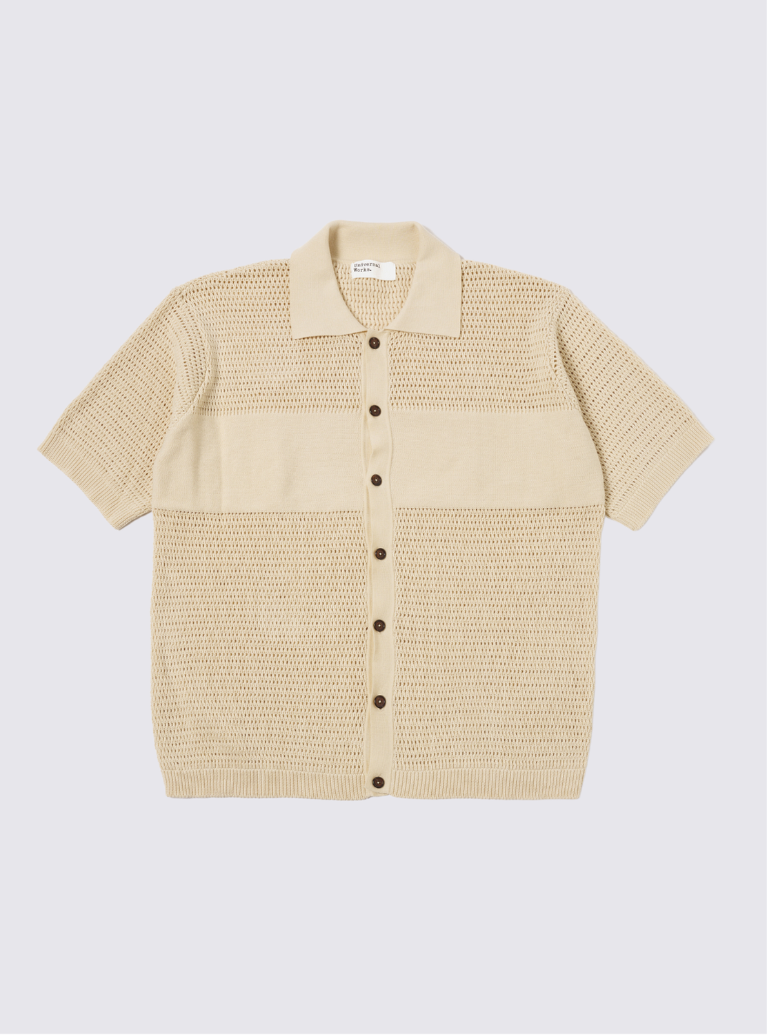 Surchemise Polo Knit - Ecru