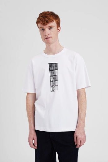 T-Shirt Holger Tower - Blanc