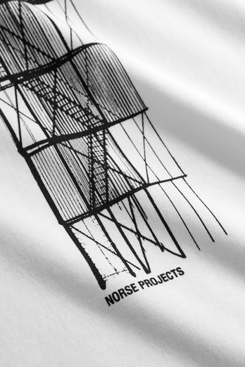 T-Shirt Holger Tower - Blanc