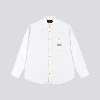 Chemise de travail en oxford - blanc