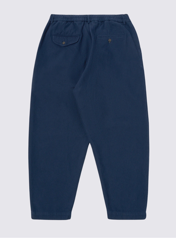 Pantalon Super Twill Pleated  - Marine