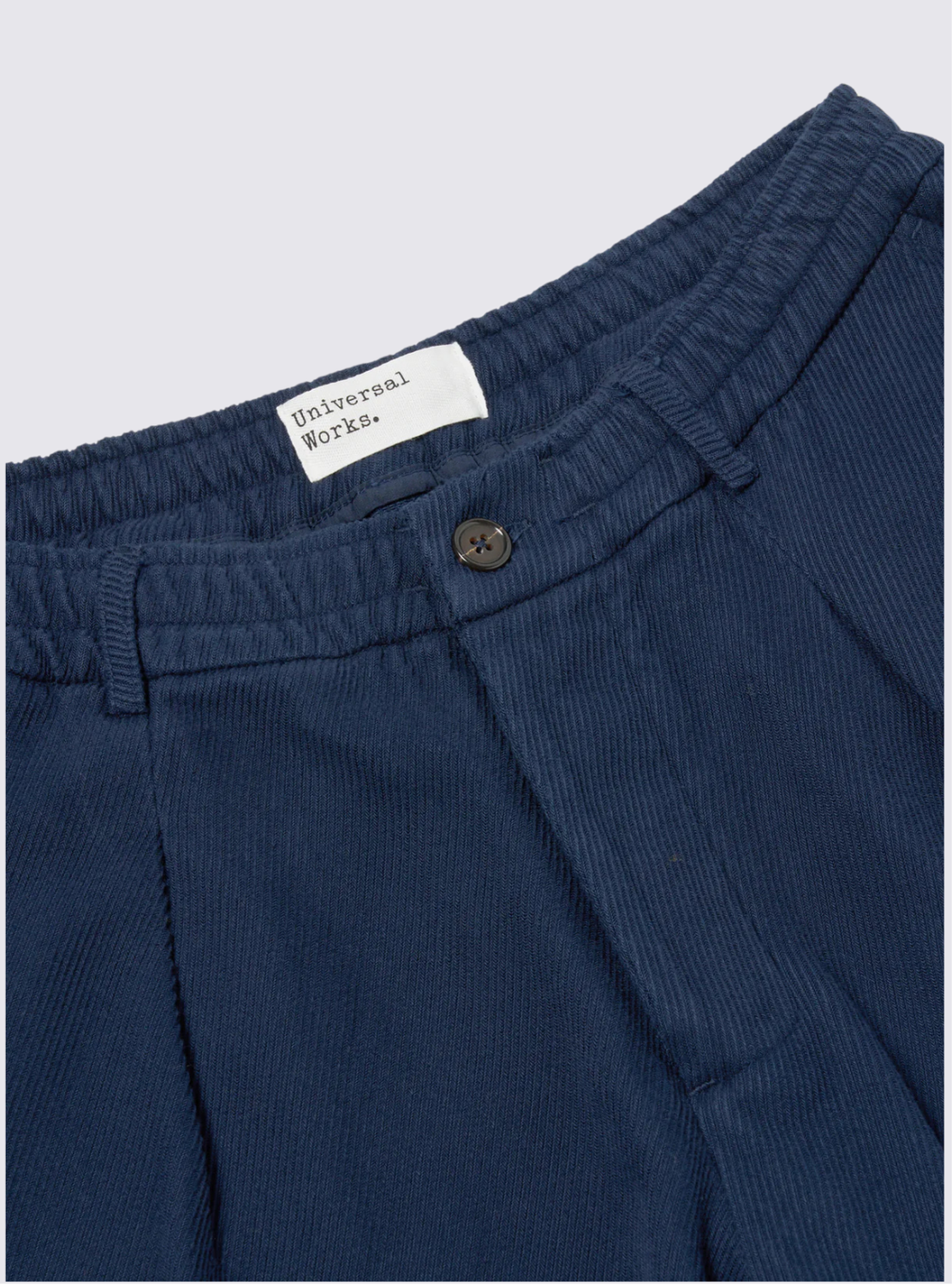 Pantalon Super Twill Pleated  - Marine