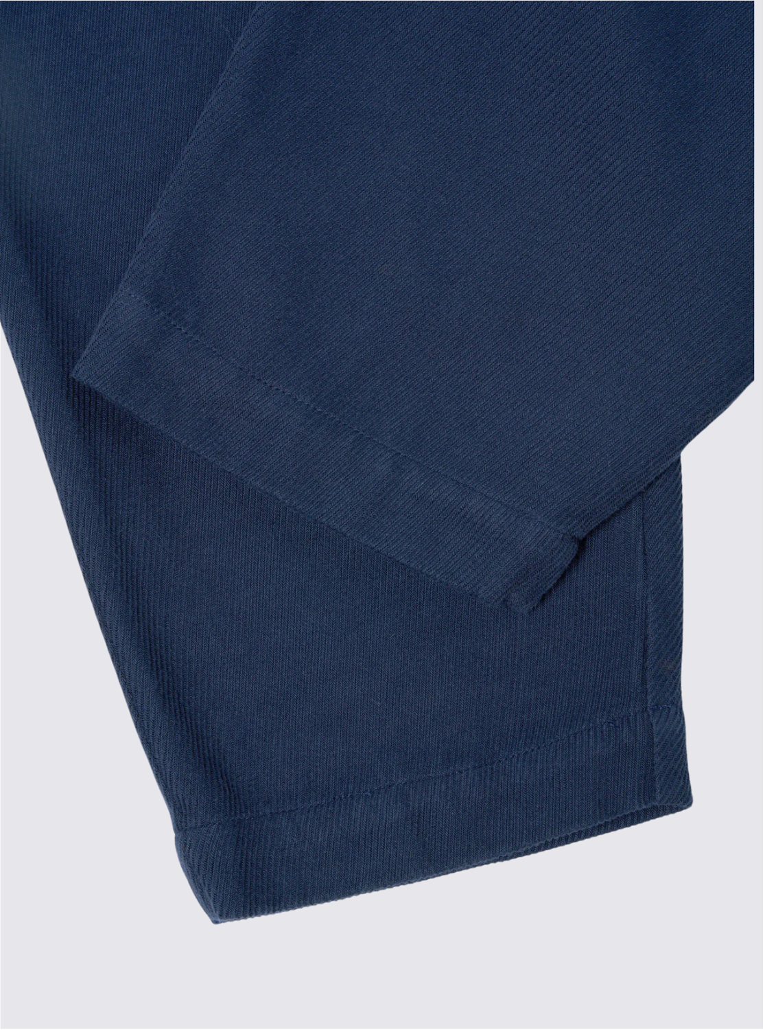 Pantalon Super Twill Pleated  - Marine