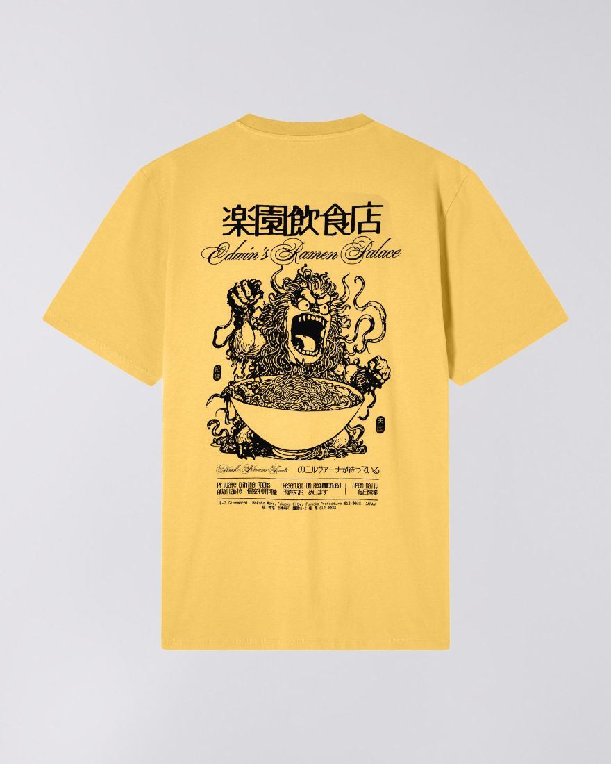 T-shirt Ramen Palace à manches courtes - Jaune