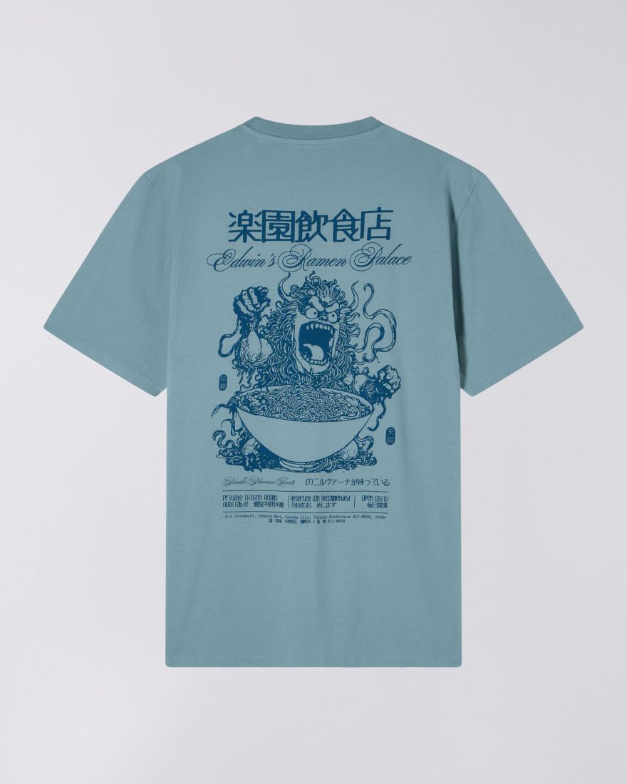 T-shirt Ramen Palace à manches courtes - Bleu